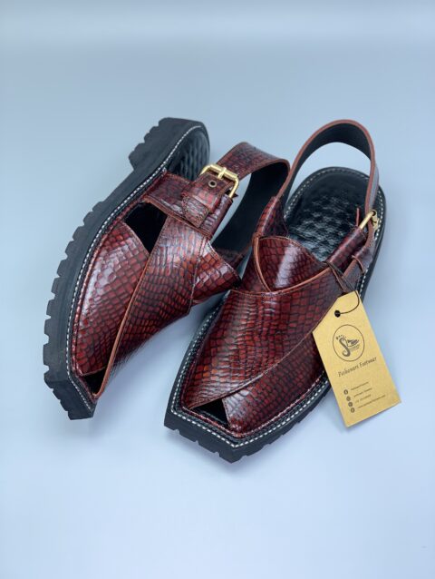 Special Snake Leather (Vibram Sole Chappal)