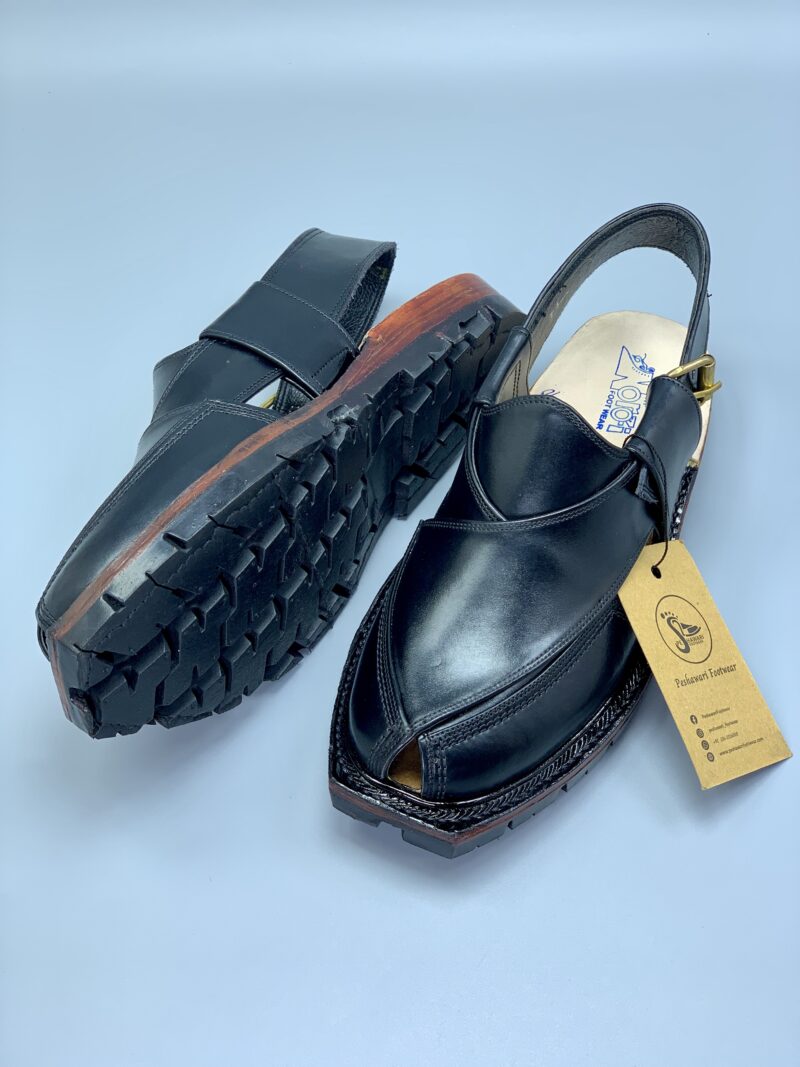 Norozi Chappal- Black