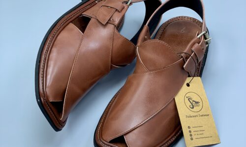 Shine Brown Single Sole Charsadda Chappal