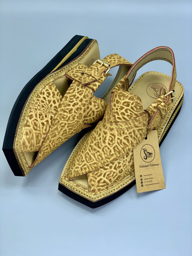 ViP Kaptaan Chappal Genuine Leather