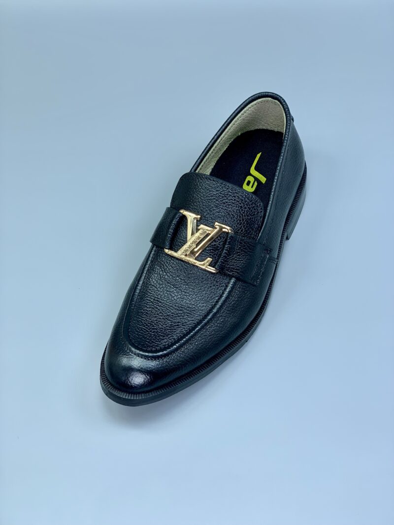 Men’s Black Formal Loafers-VL41