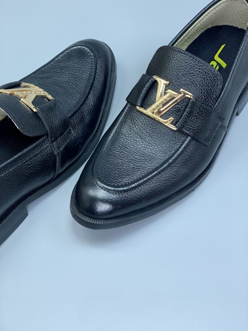 Men’s Black Formal Loafers-VL41