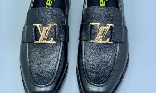 Men’s Black Formal Loafers-VL41