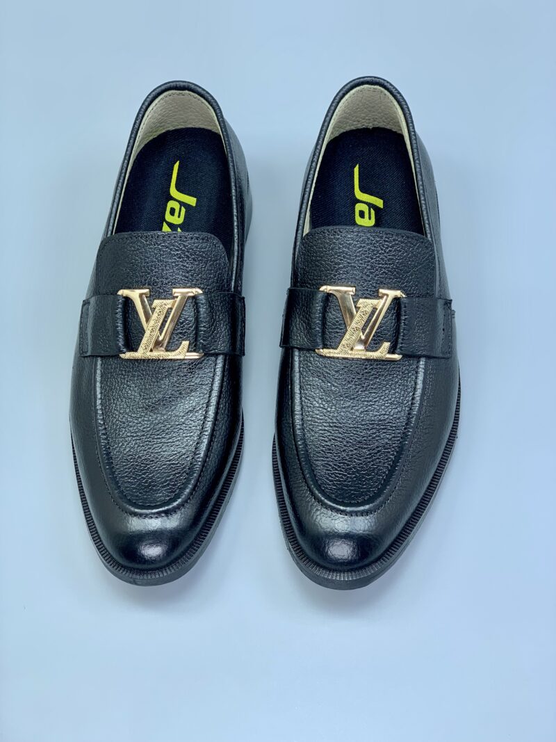 Men’s Black Formal Loafers-VL41