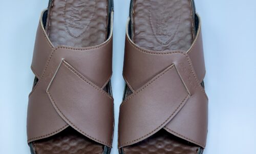 Handmade PU Sole Paizar Chappal Art070