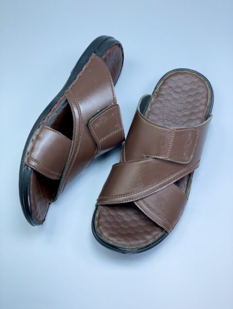 Handmade PU Sole Paizar Chappal Art072