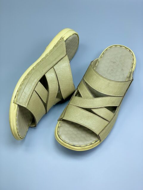 Handmade PU Sole Paizar Chappal Art074