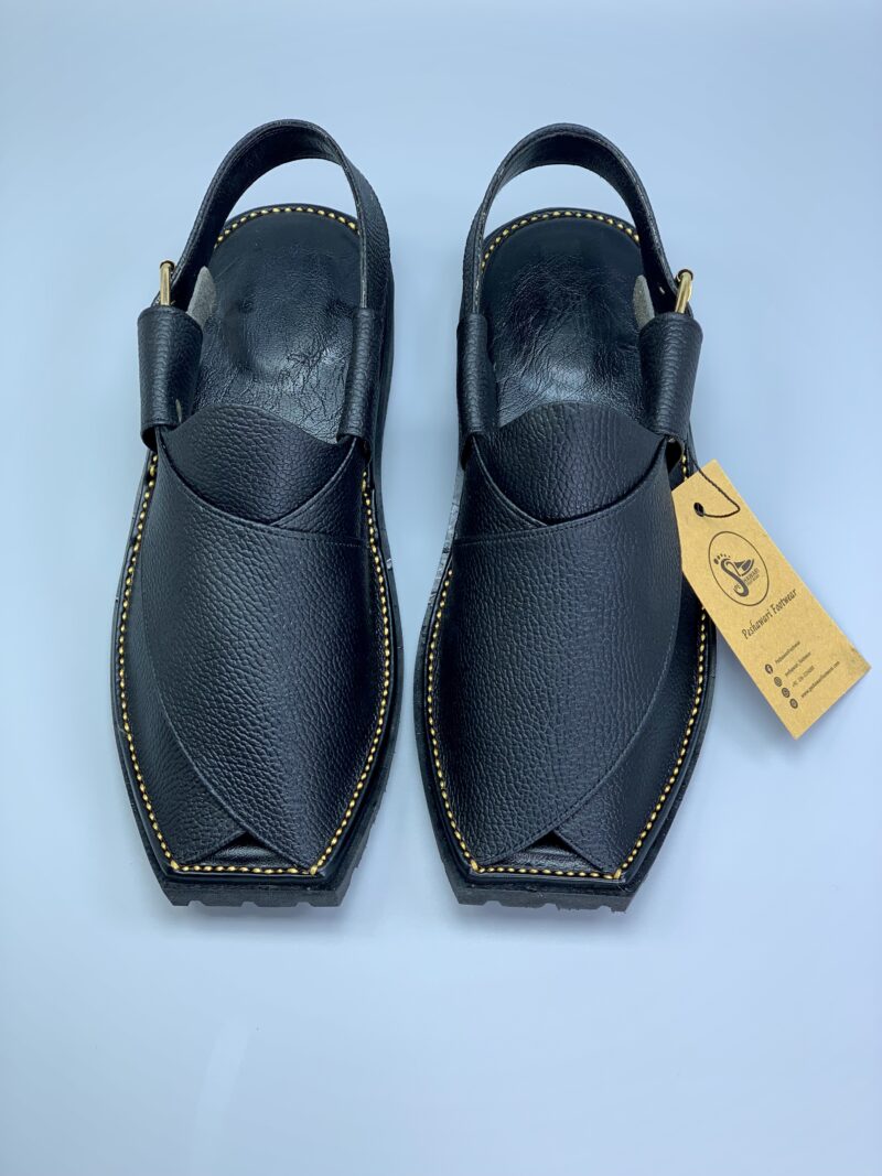 Black Chappal Vibram sole