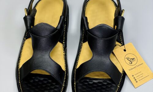 Black Panjedar Chappal