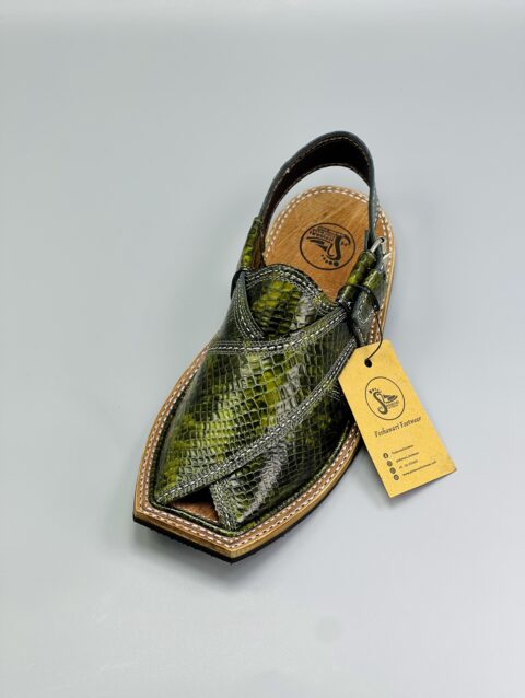 High Quality Special Chappal ( Snake Leather )