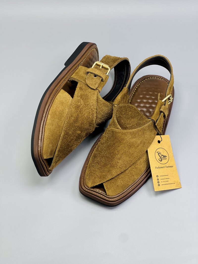Luxury Peshawari Suede Chappal