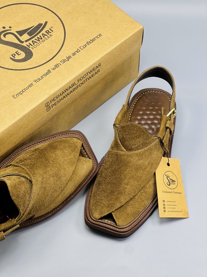 Luxury Peshawari Suede Chappal