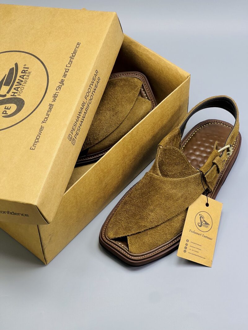 Luxury Peshawari Suede Chappal