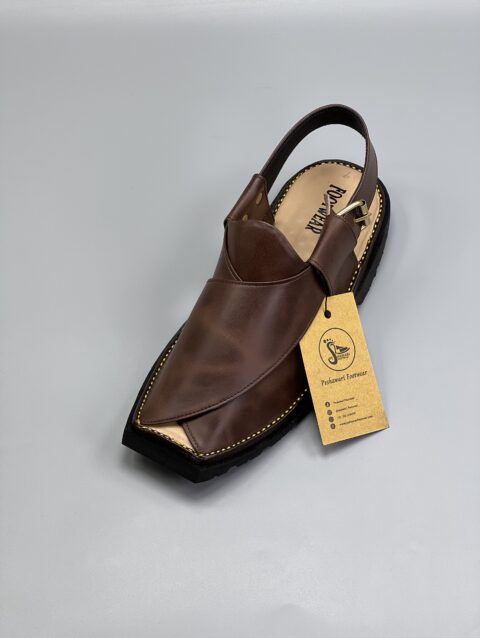 Brown Vibram Sole Chappal