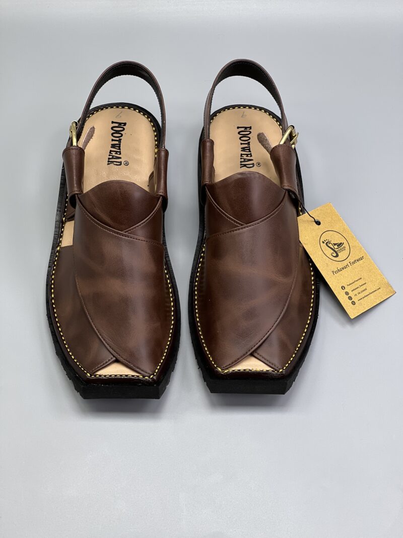 Brown Vibram Sole Chappal