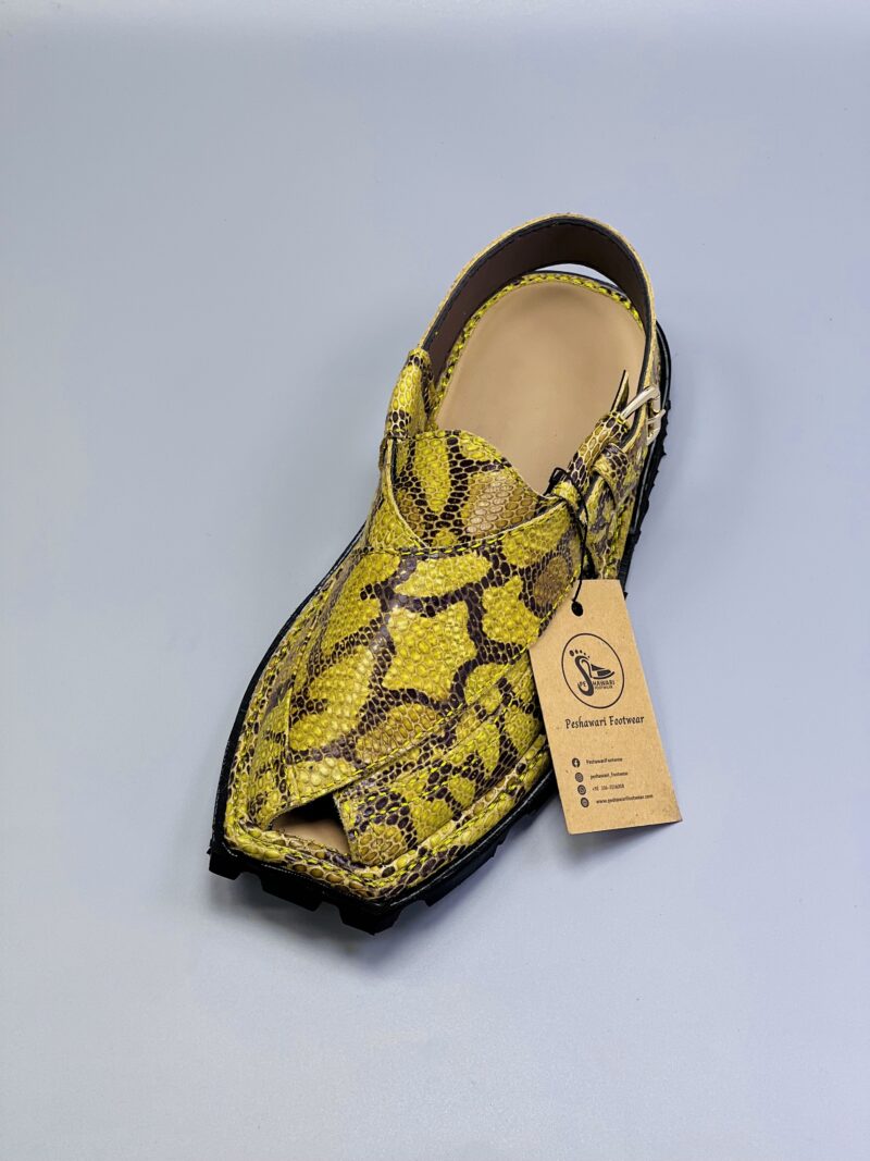 Snake Leather Shikari Chappal