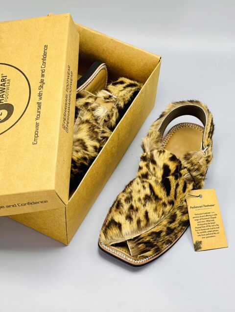 Leopards Skin Chappal