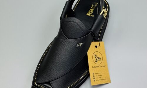 Air- Kaptaan Black Chappal