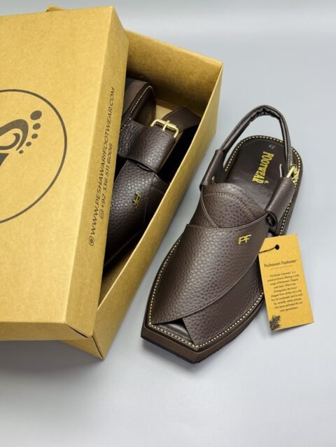 Air- Kaptaan Brown Chappal