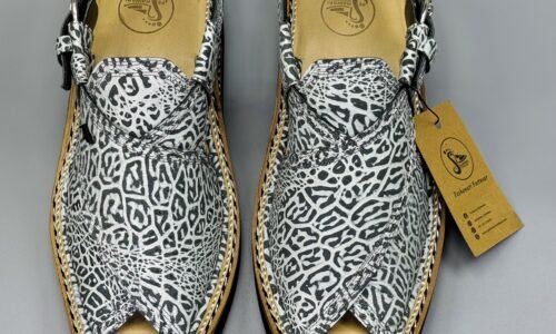 ViP Kaptaan Chappal Zebra Print