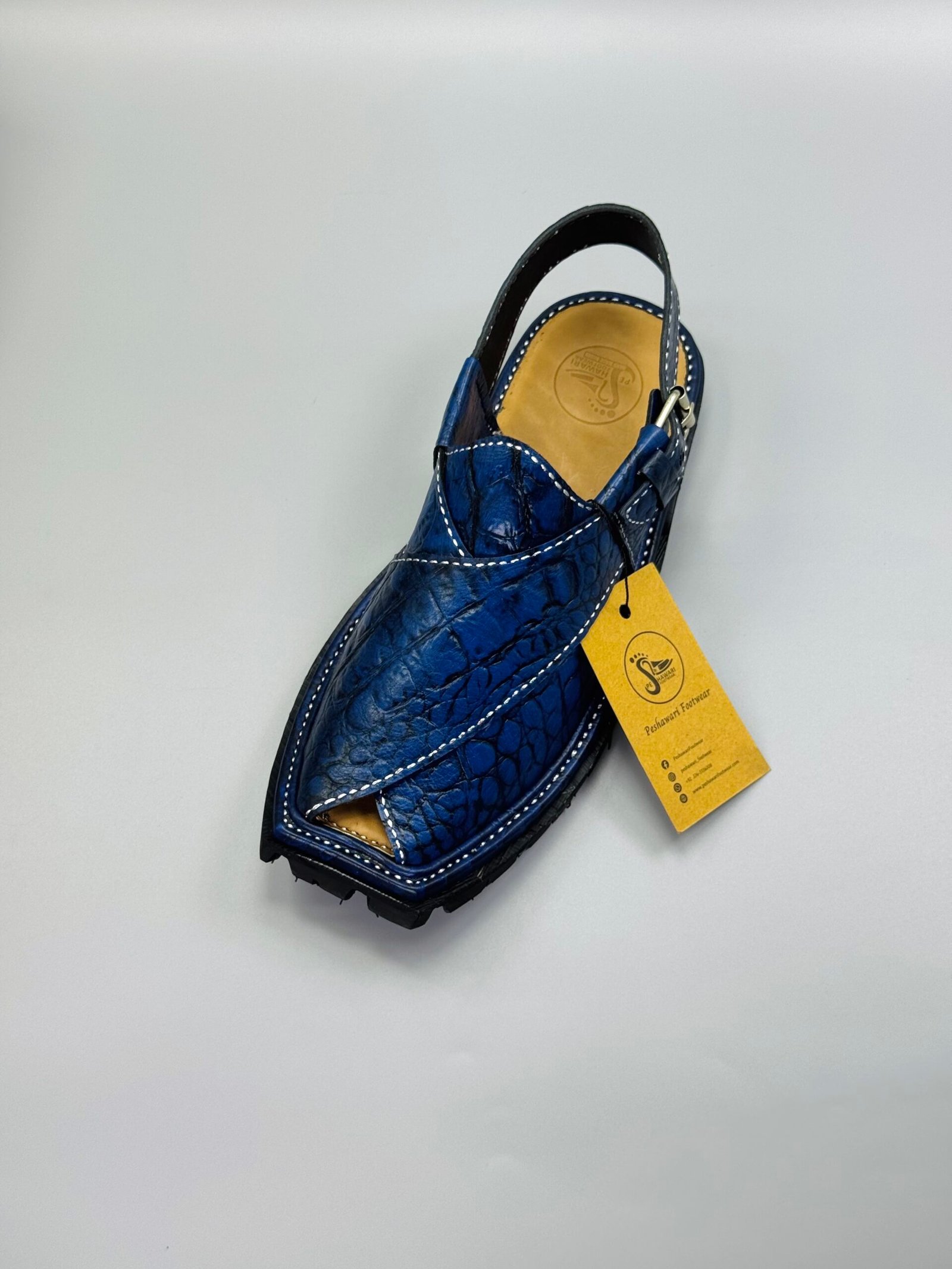 Shikari Chappal ( crocodile leather) Shikari Chappal ( crocodile leather)