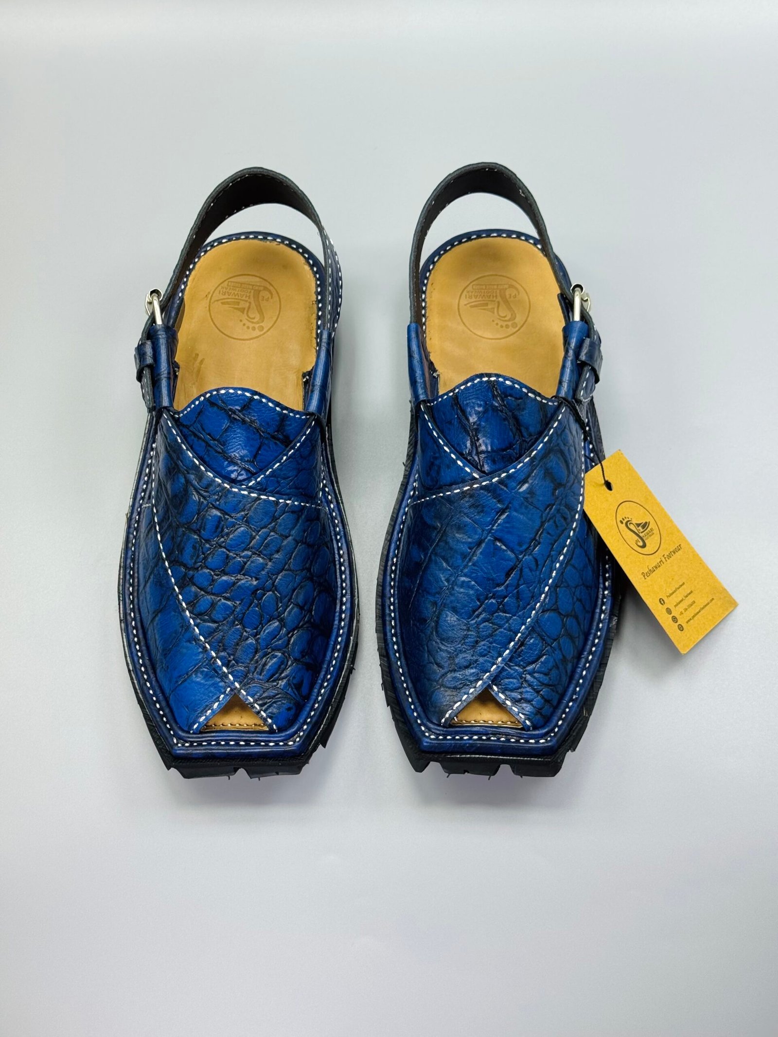 Shikari Chappal ( crocodile leather) Shikari Chappal ( crocodile leather)