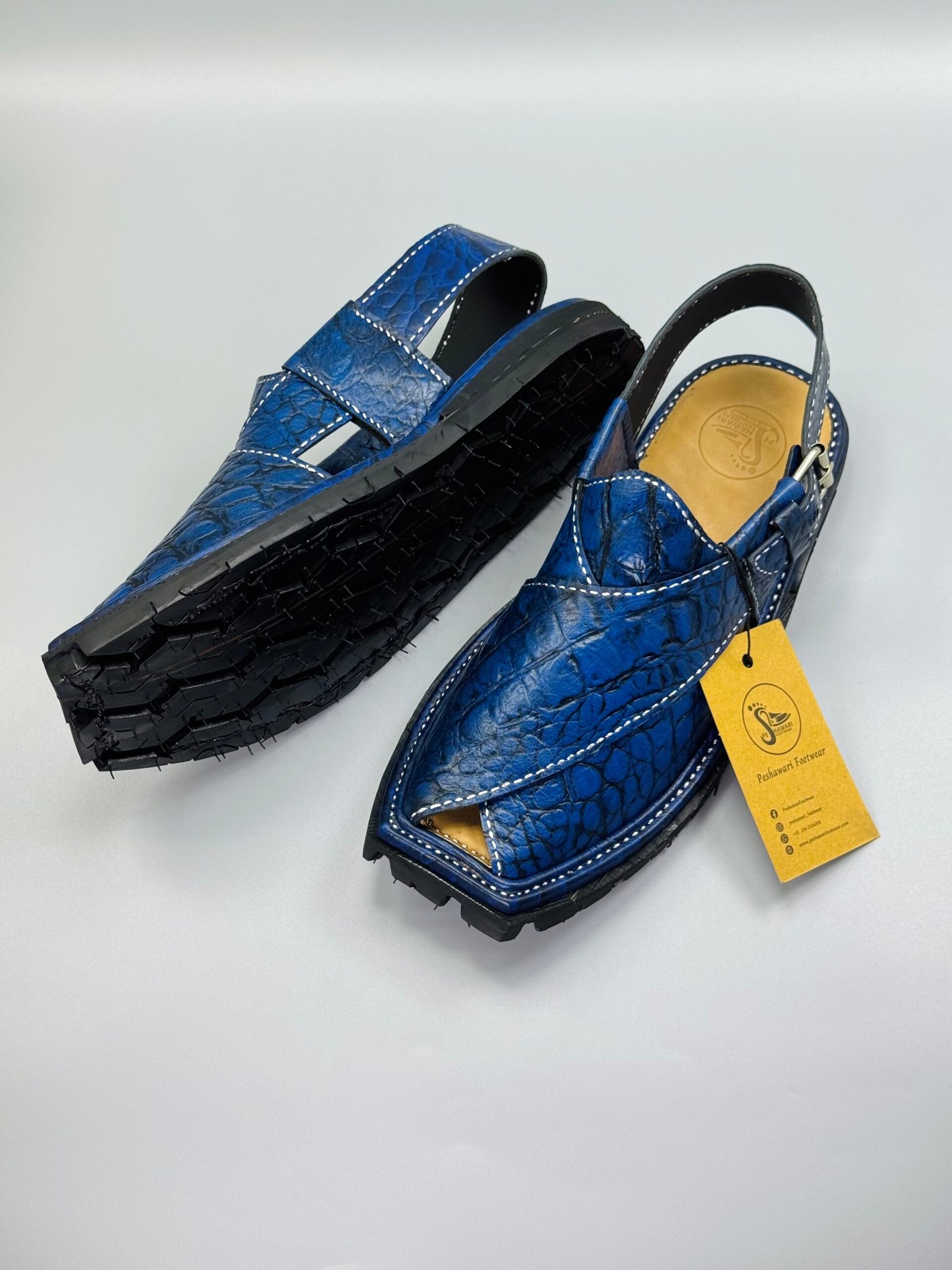 Shikari Chappal ( crocodile leather) Shikari Chappal ( crocodile leather)