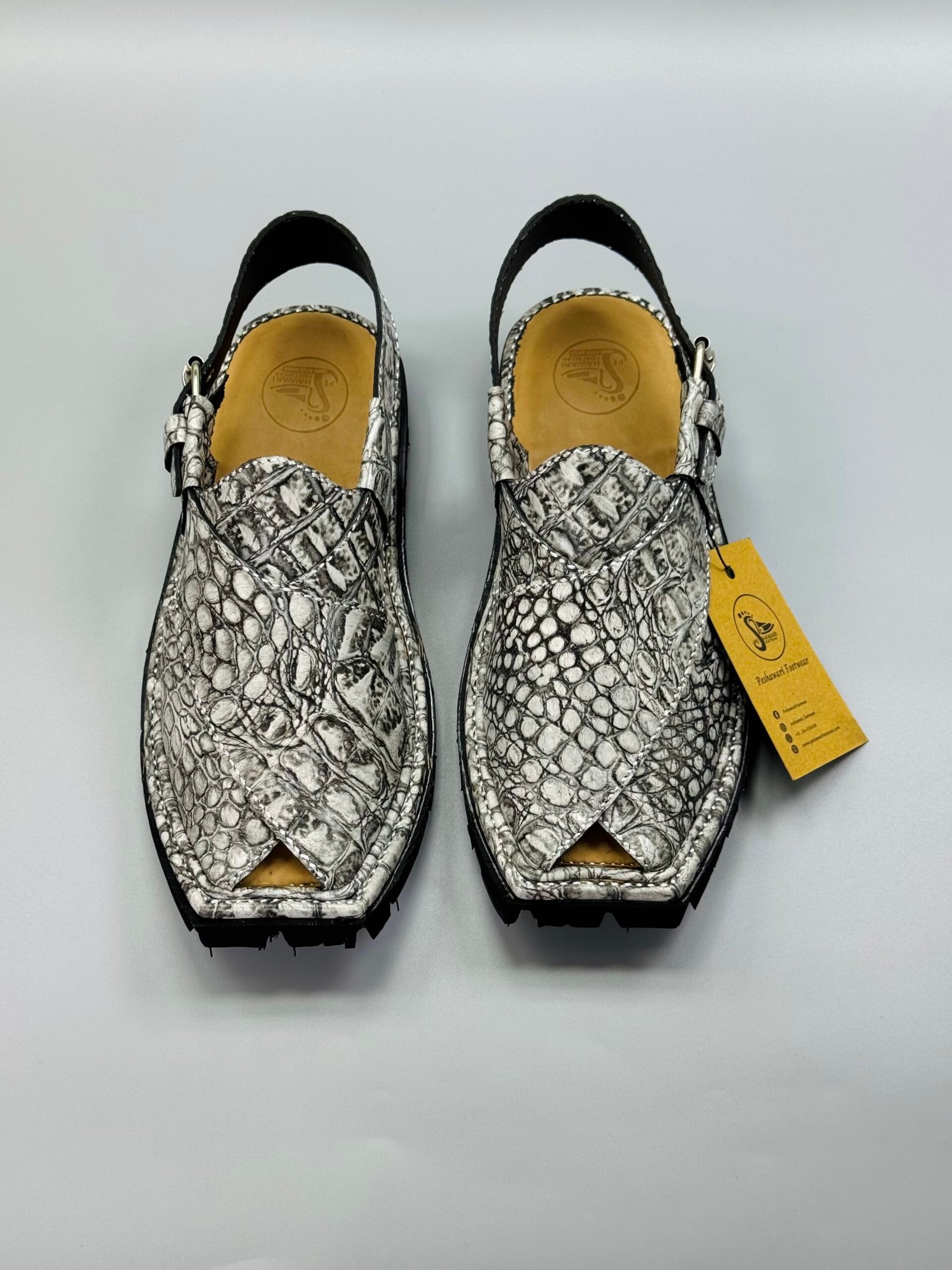 Shikari Chappal ( crocodile leather) Shikari Chappal ( crocodile leather)