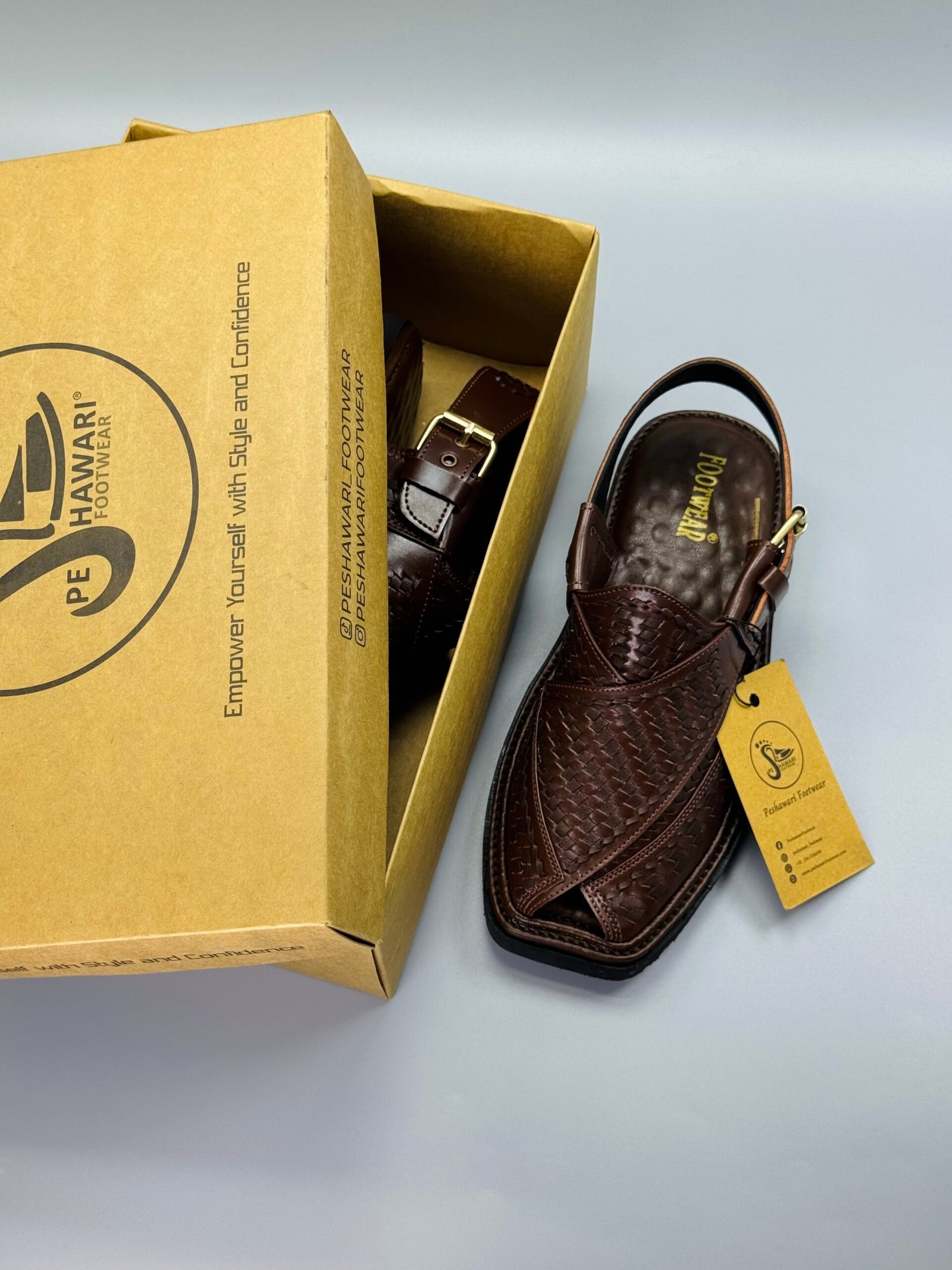 Woven Leather Vibram Sole Chappal ( lightweight ) Woven Leather Vibram Sole Chappal ( lightweight )